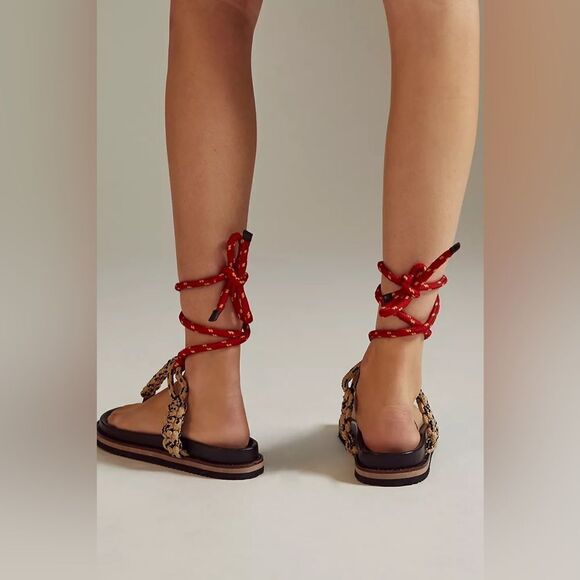 NIB Anthropologie Rope Sandals - Picture 3 of 7